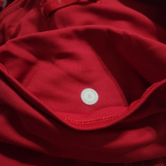 lululemon leggings fast and free HR tight 25" red - Picture 7 of 8